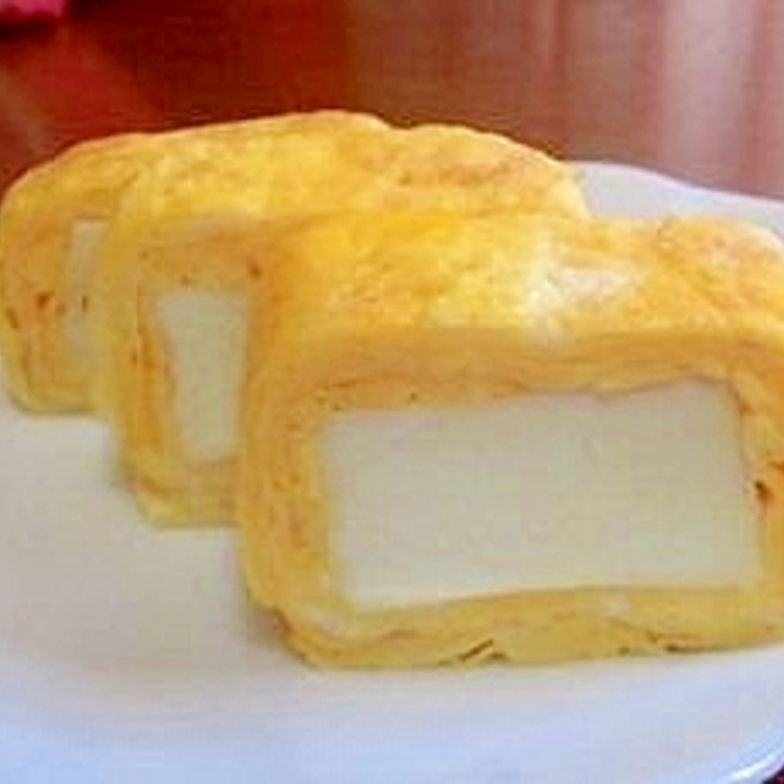 豆腐包みの卵焼き